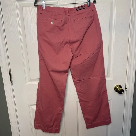 Vineyard Vines Men’s Island Chino Pant Size 32 x 30 Salmon Pink Color GUC - Picture 2 of 5